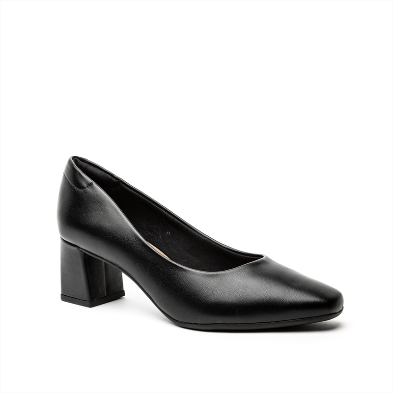 Beira rio med block heel pumps-null