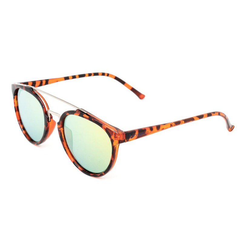 Brown injected sunglasses-null