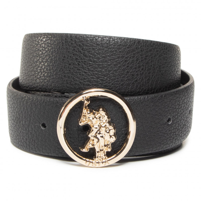 U.s. Polo assn gardena belt, Black, medium