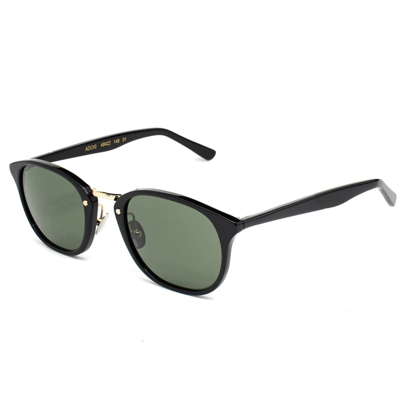 Black acetate sunglasses-null