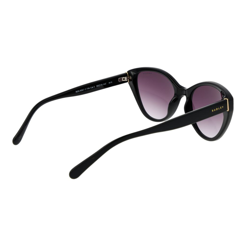 Black polycarbonate sunglasses-null