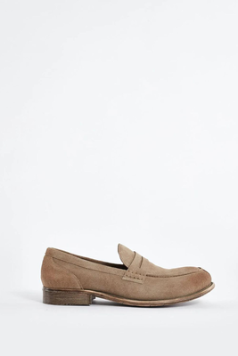 Gaudi moccasins suede, Taupe, medium