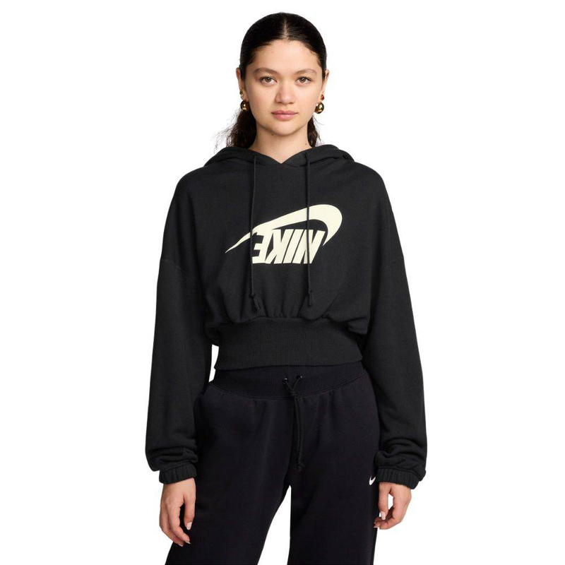 Nike sportswear oversized crop dance hoodie image number null