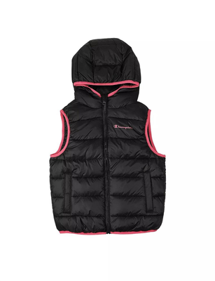 Champion girl vest (306569)-black, Black, medium