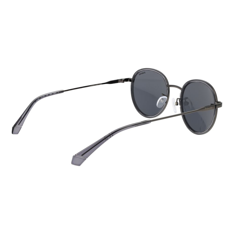 Gray stainless steel sunglasses-null