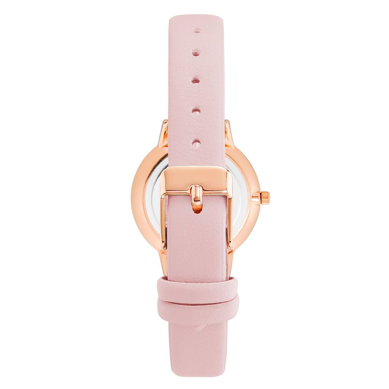 Multicolor plastic dress watch-null