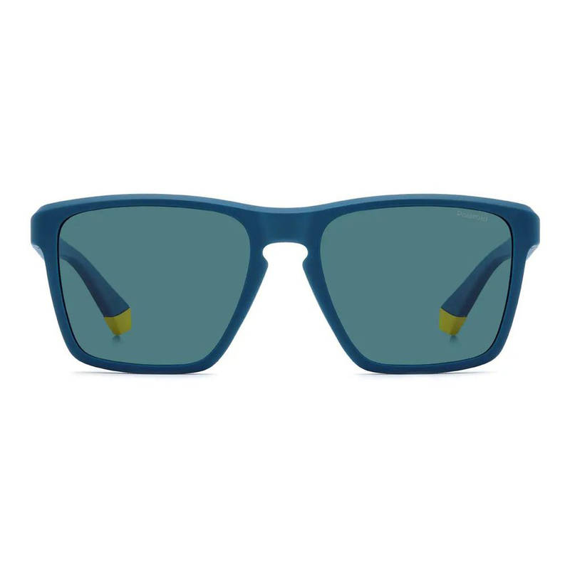 Blue polycarbonate sunglasses-null