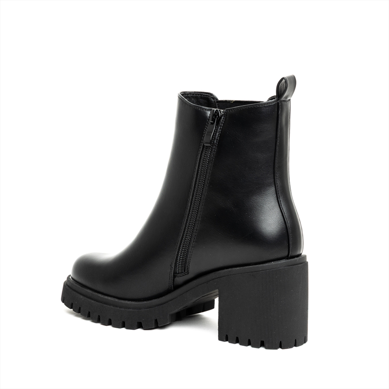 Miss belgini chelsea medium block heel ankle boots-null