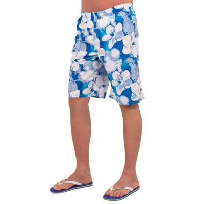 Organic short kl mens, Royal / White, medium