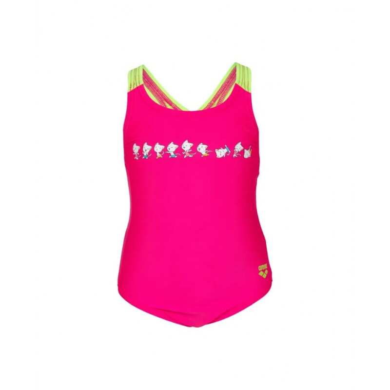 Product image: Arena kids girls arena friends swimsuit-null