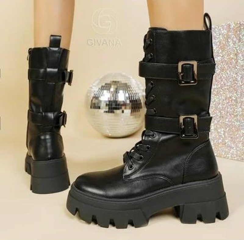 Product image: Boots givana 23/24 monochrome leatherette with curls-null