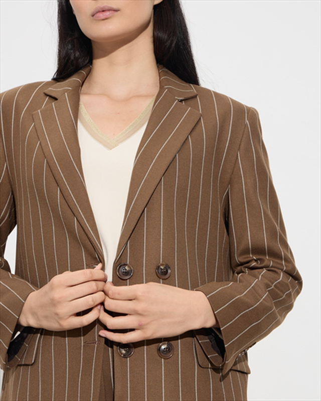 Jacket stripes oversized-null