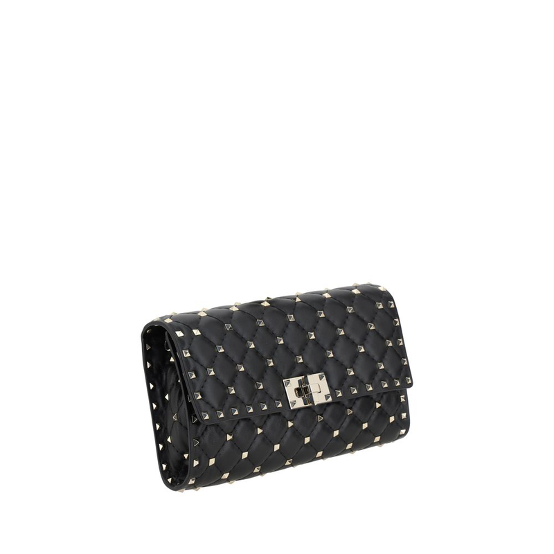 Black calf leather bos taurus shoulder bag-null