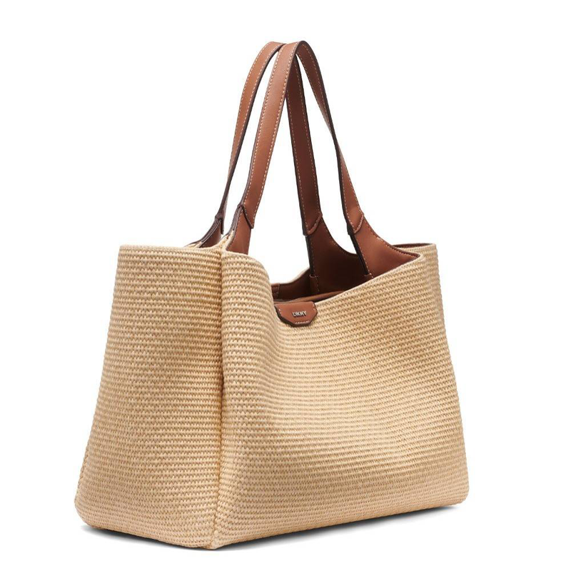 Capri straw medium hobo bag-null