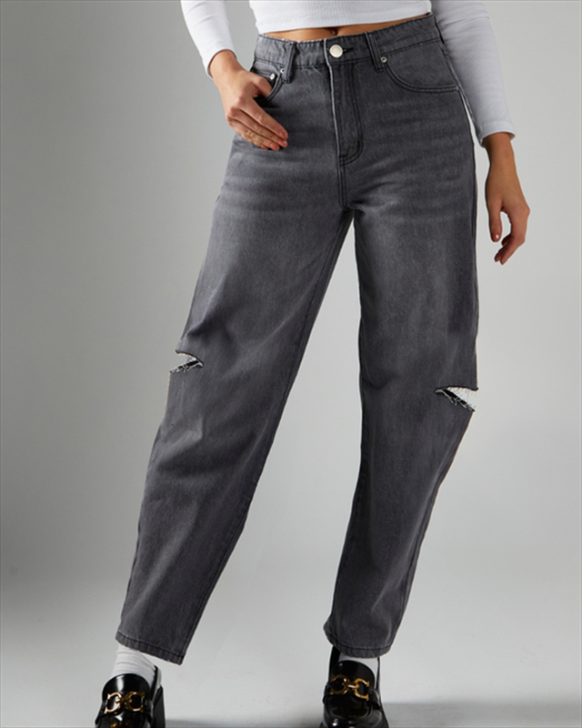 Product image: Glamorous jeans dark grey wash an5412-null