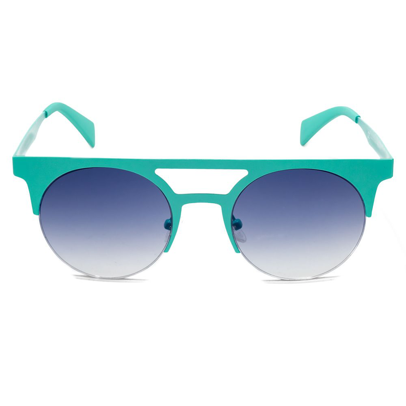 Blue metal sunglasses-null