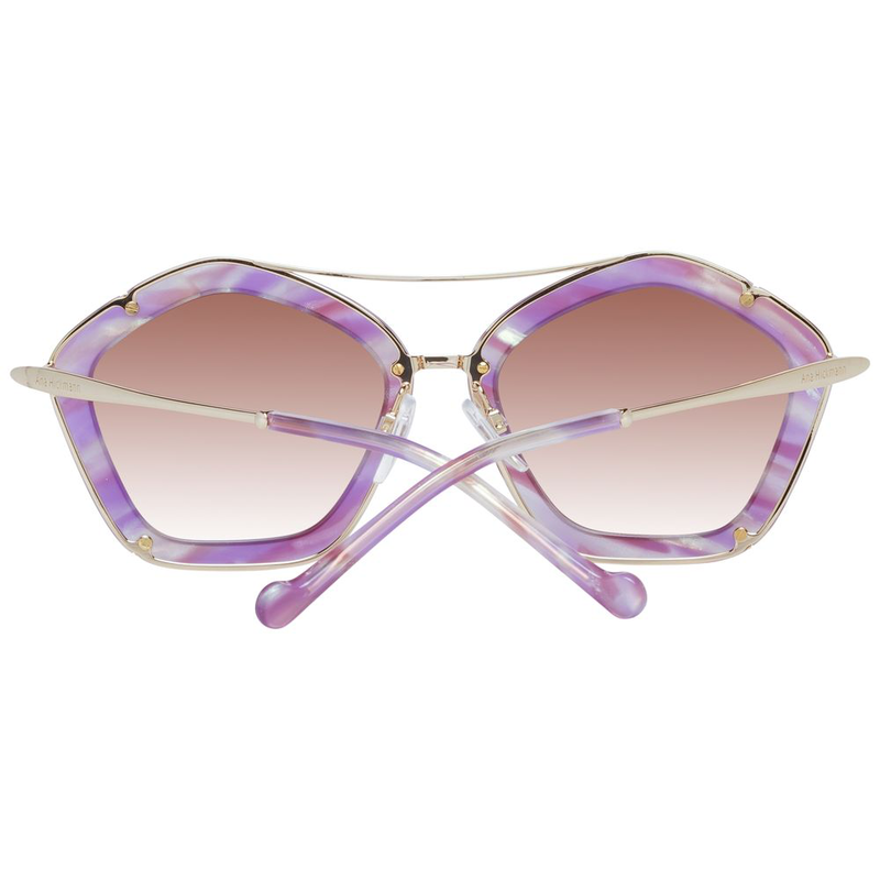 Purple metal sunglasses-null