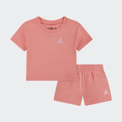 Nike brooklyn essential short set, Pink, medium