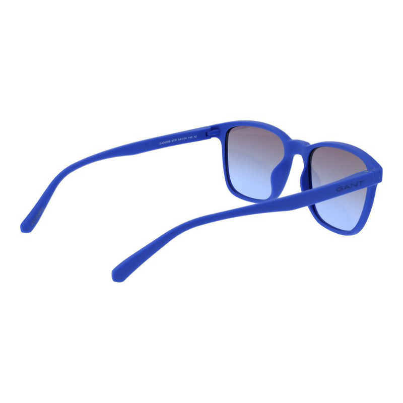 Blue plastic sunglasses-null