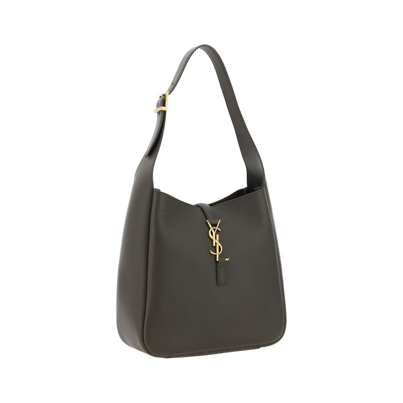 Bicolor calf leather bos taurus shoulder bag-null
