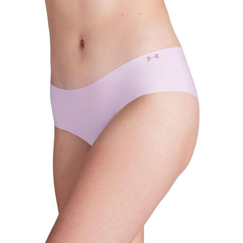 Under armour pure stretch 3-pack no show hipster-null