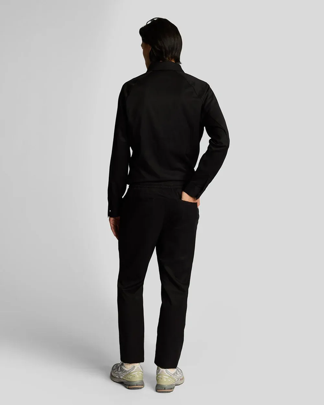 Tapered drawcord trouser z865 jet black-null
