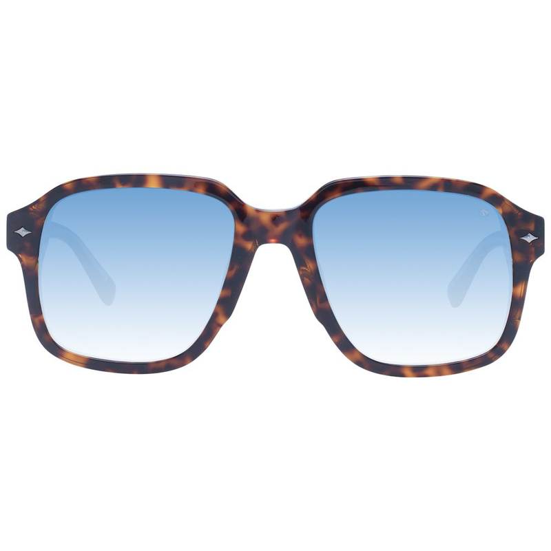 Brown metal sunglasses-null