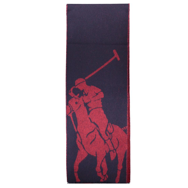 Blue wool men scarf-null