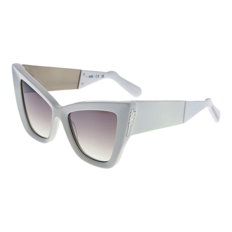 White acetate sunglasses-null