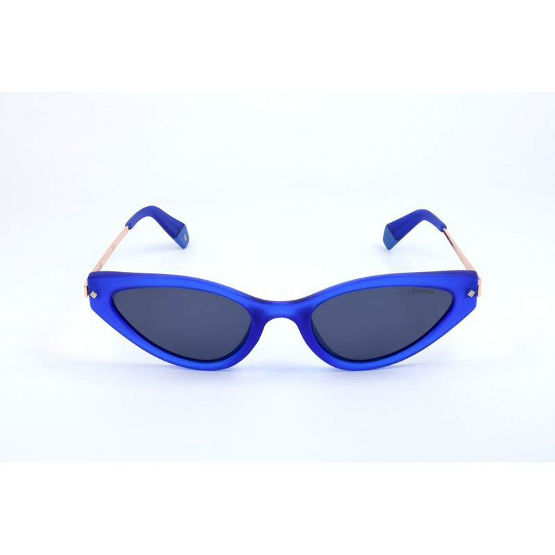 Blue polycarbonate sunglasses-null