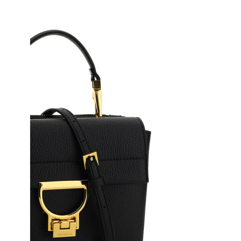 Black calf leather bos taurus shoulder bag-null