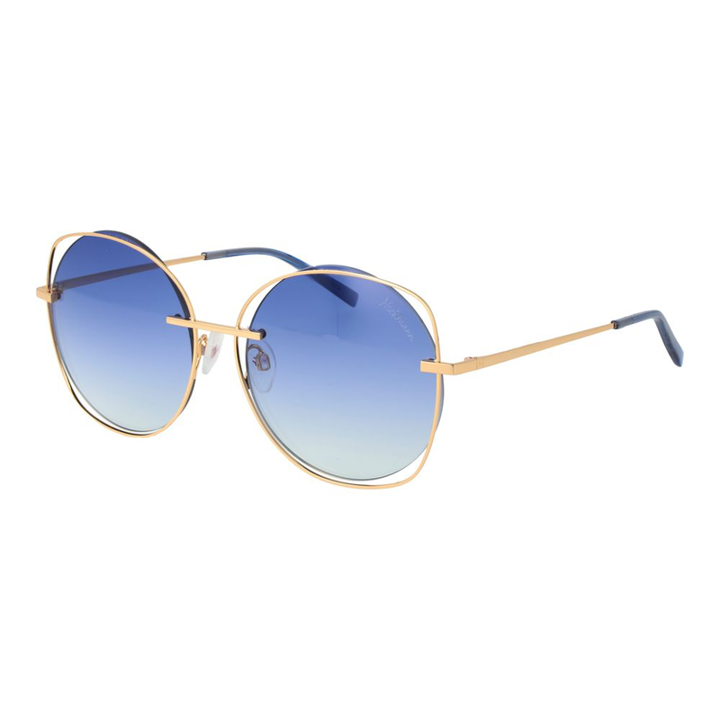 Gold metal sunglasses-null