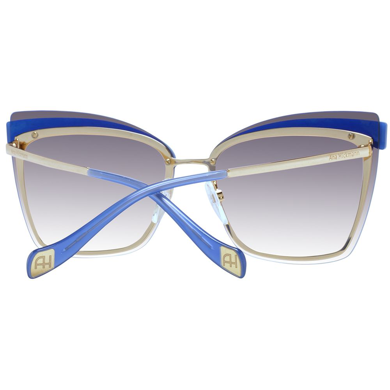 Gold metal sunglasses-null