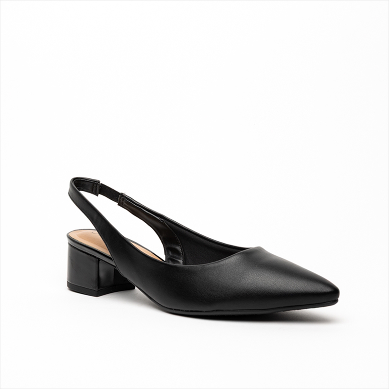 Beira rio block heel slingback pumps image number null