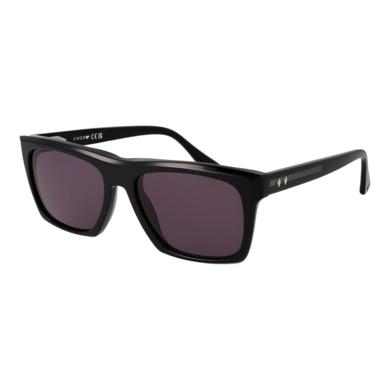 Black acetate sunglasses-null