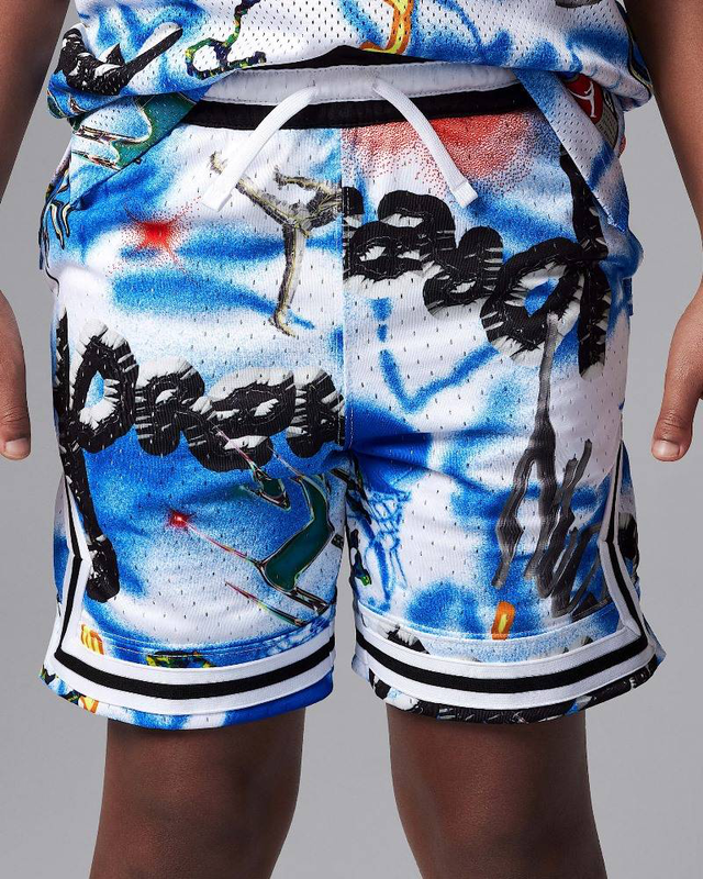 Boys mj aop sport diamond short-null