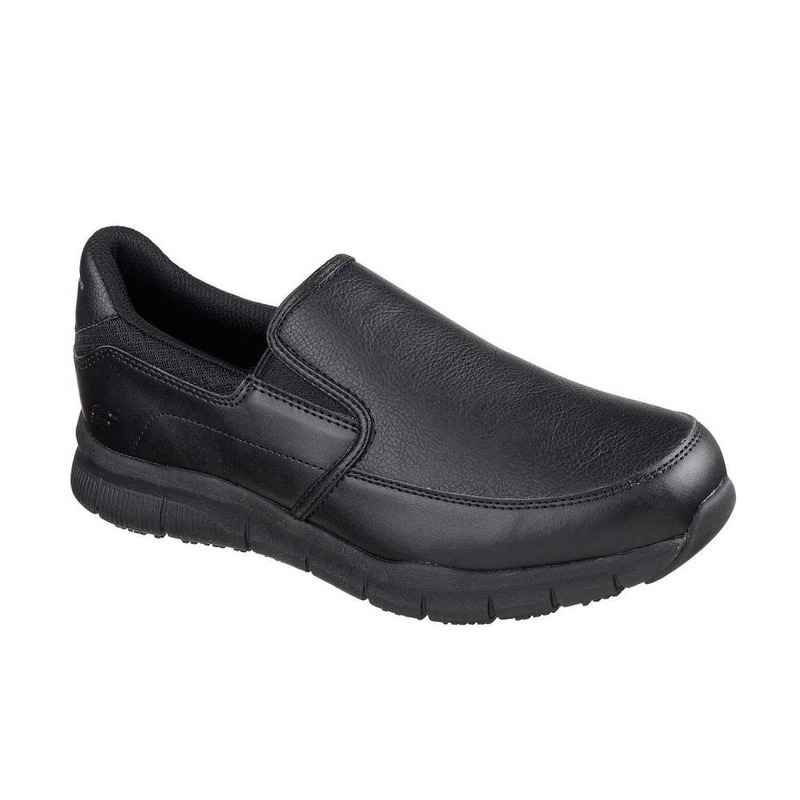 Product image: Work nampa groton relaxed fit slip resistant shoes-null