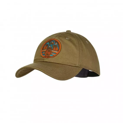 Baseball cap solid khaki, , medium