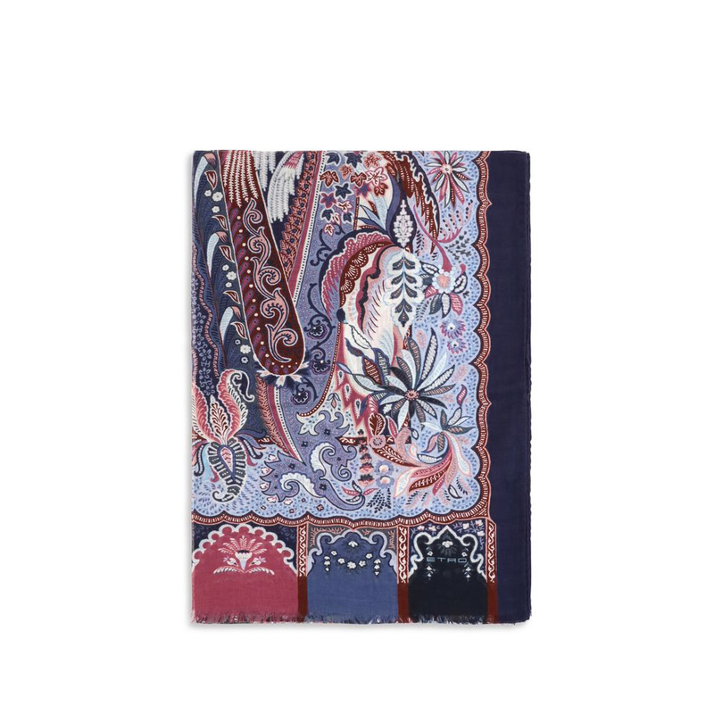 Multicolor modal scarf-null