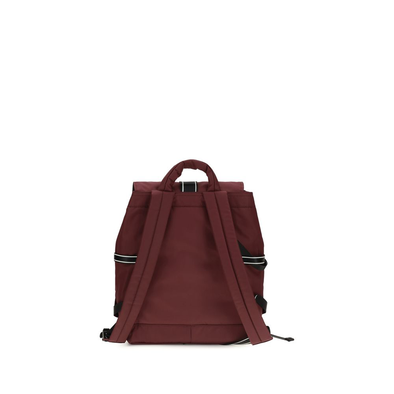 Bordeaux recycled polyamide backpack-null