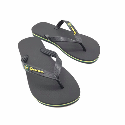 Men flip flops 780-23301, Black, medium