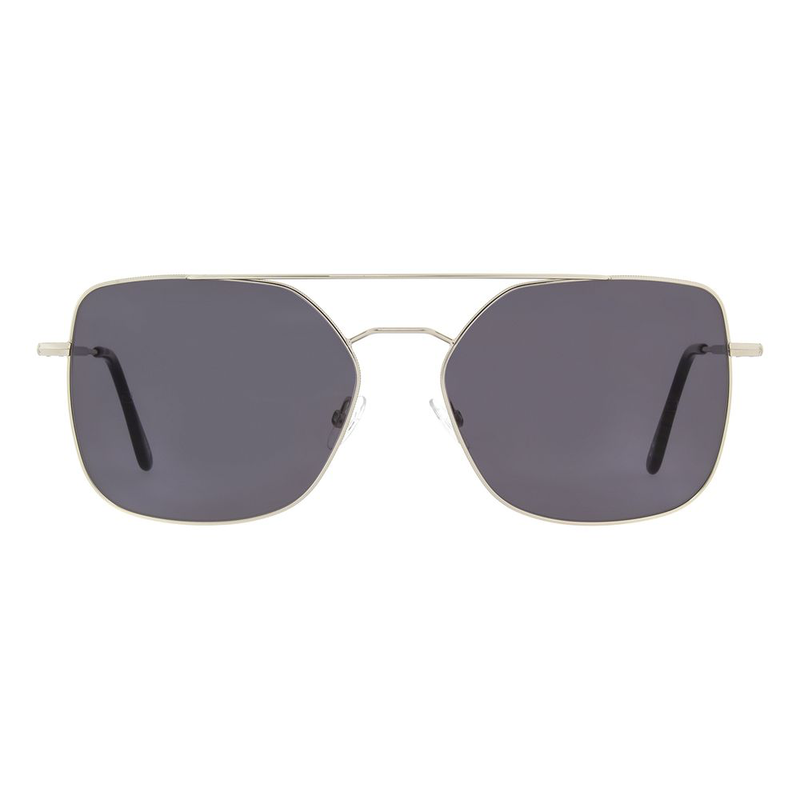 Silver metal sunglasses-null