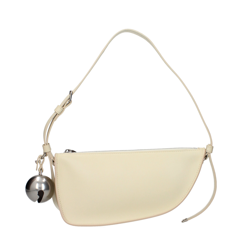 Yellow leather shoulder bag-null