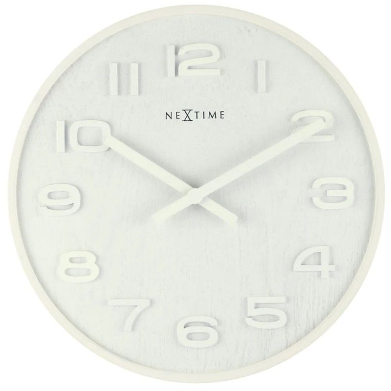 White wood dress watch-null