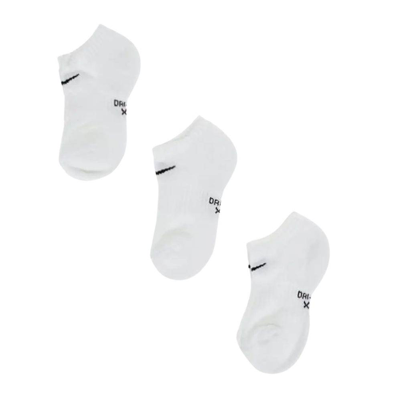 Kids performance basic no show 3-pairs socks image number null