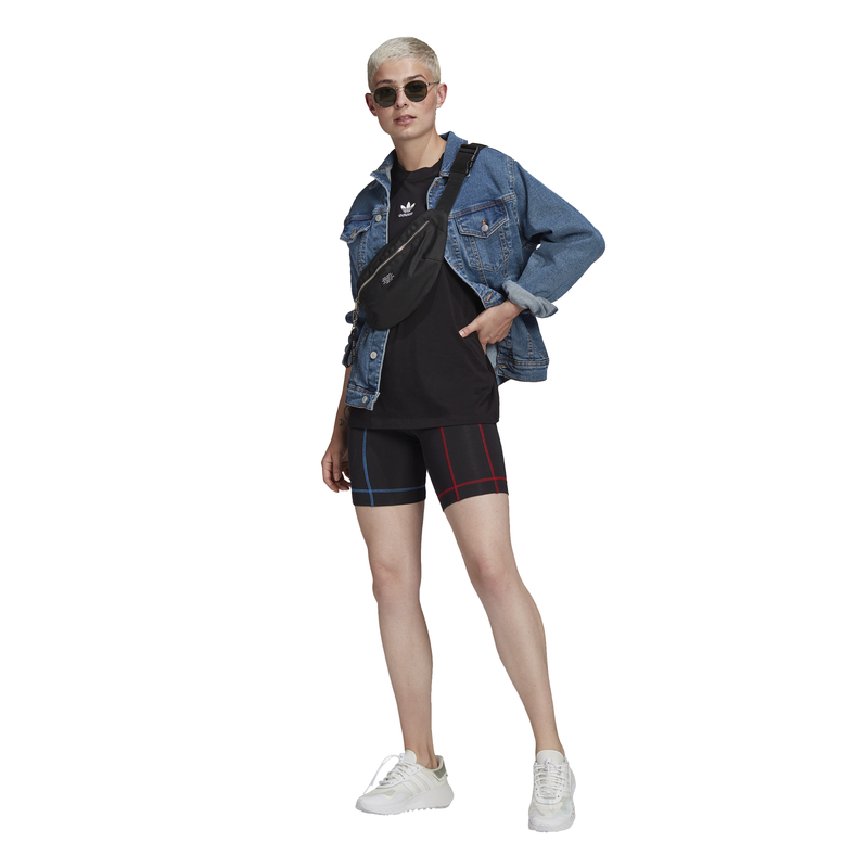 Adidas women adicolor tricolor short tights (gn2877)-null