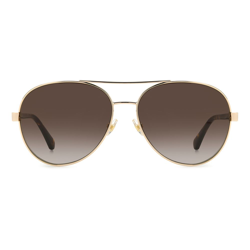 Gold metal sunglasses-null