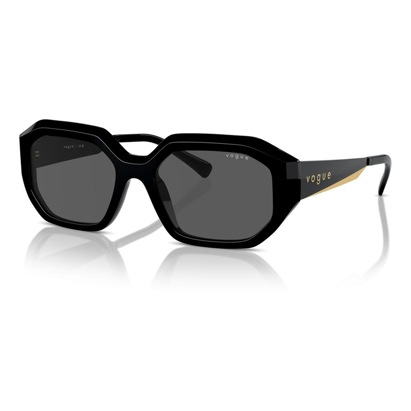 Black acetate sunglasses-null