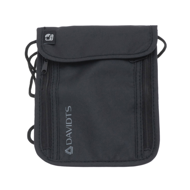Product image: Πορτοφόλι ταξιδίου κρεμαστό davidts μαύρο 280003-01-null