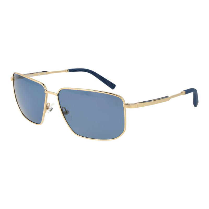 Gold metal sunglasses-null